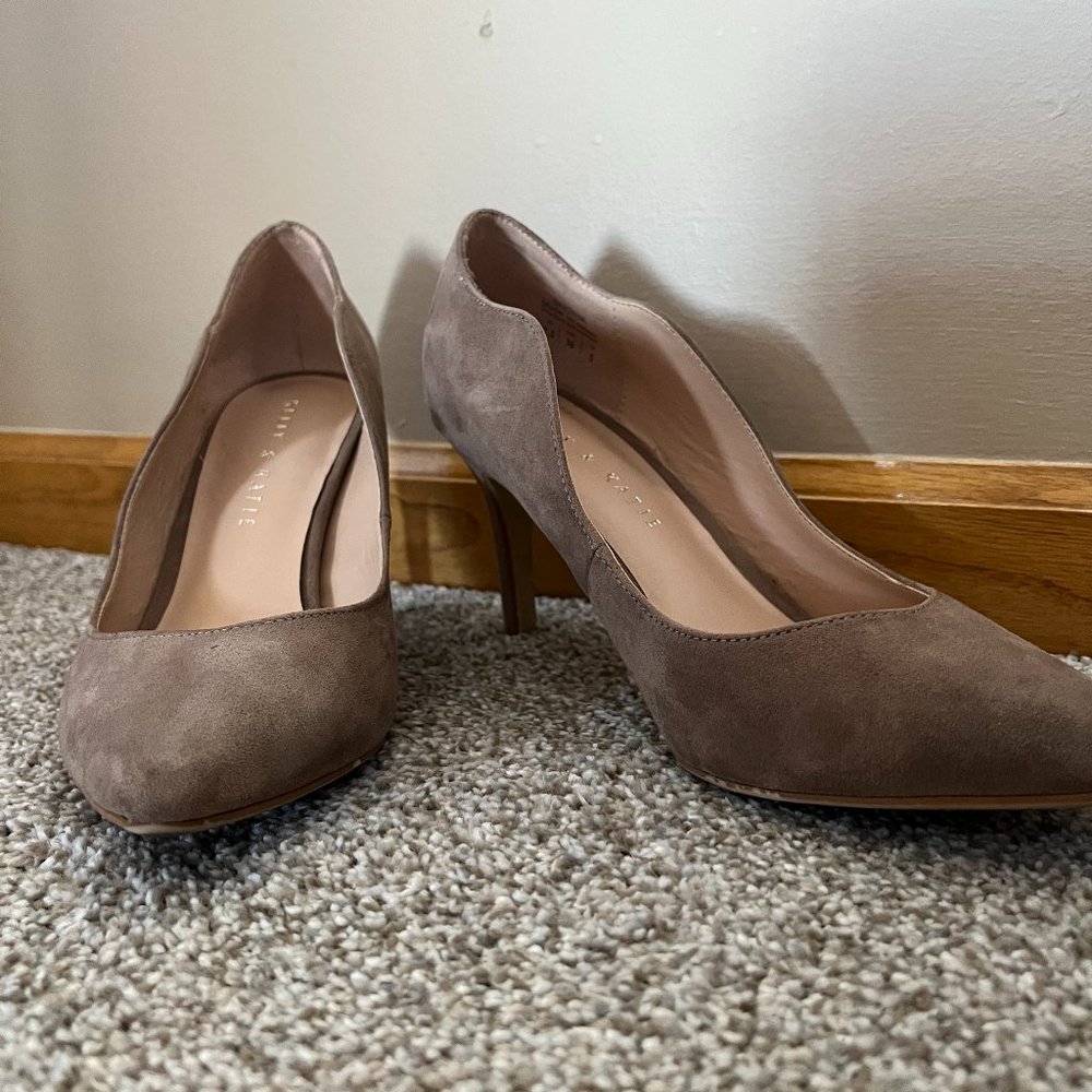 Suede Heels
